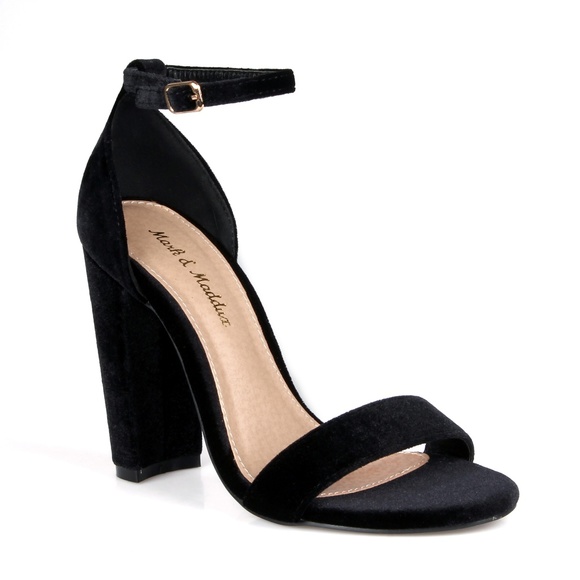 HAZEL-01 Chunky Heel Women's High Heel Sandals - Picture 1 of 3